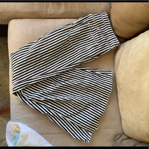 Striped bell bottoms